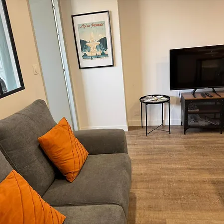 L'amandier - Joli T3 Neuf Centre A 2 Pas De La Rotonde Mirabeau Et Des Allees Provencales Apartamento *