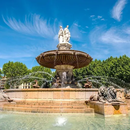 Apartment L'amandier - Joli T3 Neuf Centre A 2 Pas De La Rotonde Mirabeau Et Des Allees Provencales *